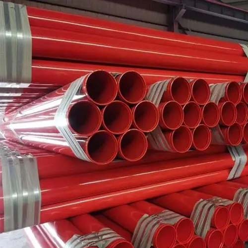 海南藏族自治州涂塑钢管的摩擦阻力小的原因除了塑料涂层的表面光滑度外，还包括以下几个方面